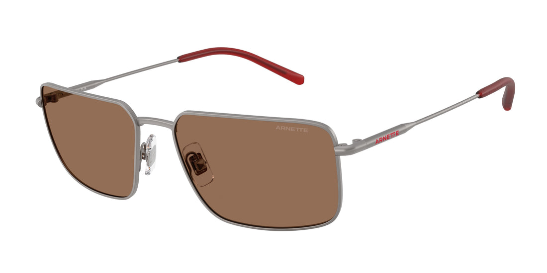 Óculos de sol arnette an3095 745/73 gris rectangular masculino tamanho 58mm - Vista principal