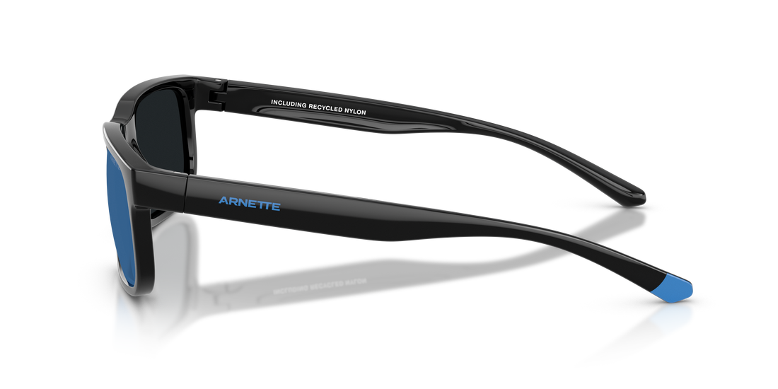 Gafas de sol arnette an4372 290055 negro rectangular masculino talla 57mm - Vista de detalle