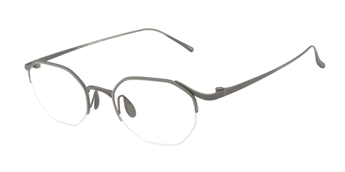 Óculos graduados giorgio armani ar5157t 3356 gris pillow masculino tamanho 49mm - Vista principal