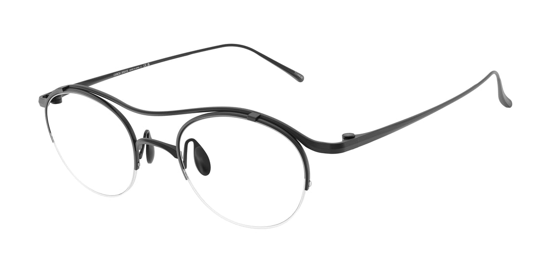Óculos graduados giorgio armani ar5158t 3404 negro oval masculino tamanho 48mm - Vista principal