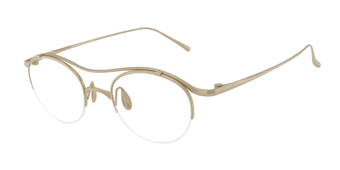Óculos graduados giorgio armani ar5158t 3408 dorado oval masculino tamanho 48mm - Vista principal