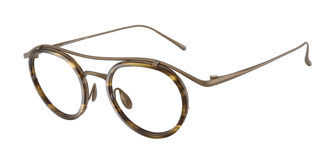 Óculos graduados giorgio armani ar5166t 3429 dorado pantos masculino tamanho 46mm - Vista principal