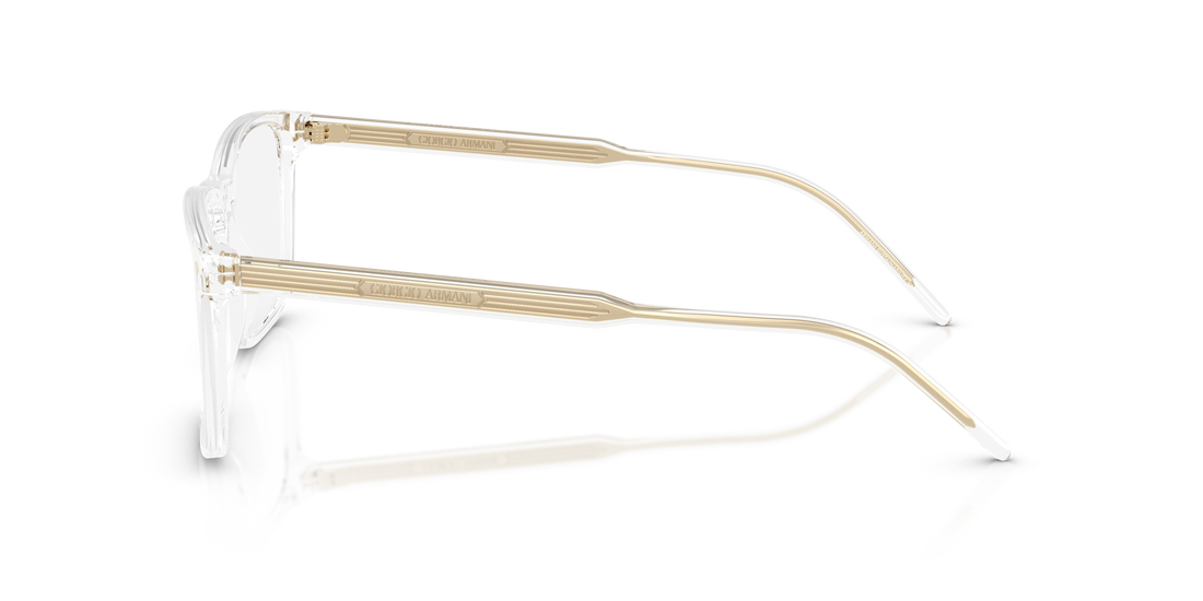 Prescription glasses giorgio armani ar7258 6075 transparente rectangular masculino size 57mm - Detailed view