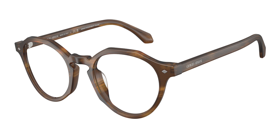 Prescription glasses giorgio armani ar7264u 5404 havana pantos masculino size 47mm - Main view
