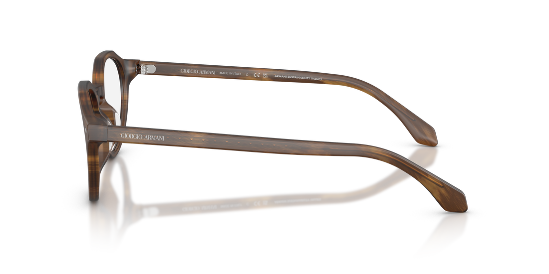 Prescription glasses giorgio armani ar7264u 5404 havana pantos masculino size 47mm - Detailed view