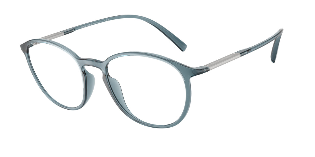 Prescription glasses giorgio armani ar7275u 6241 azul pantos masculino size 50mm - Main view