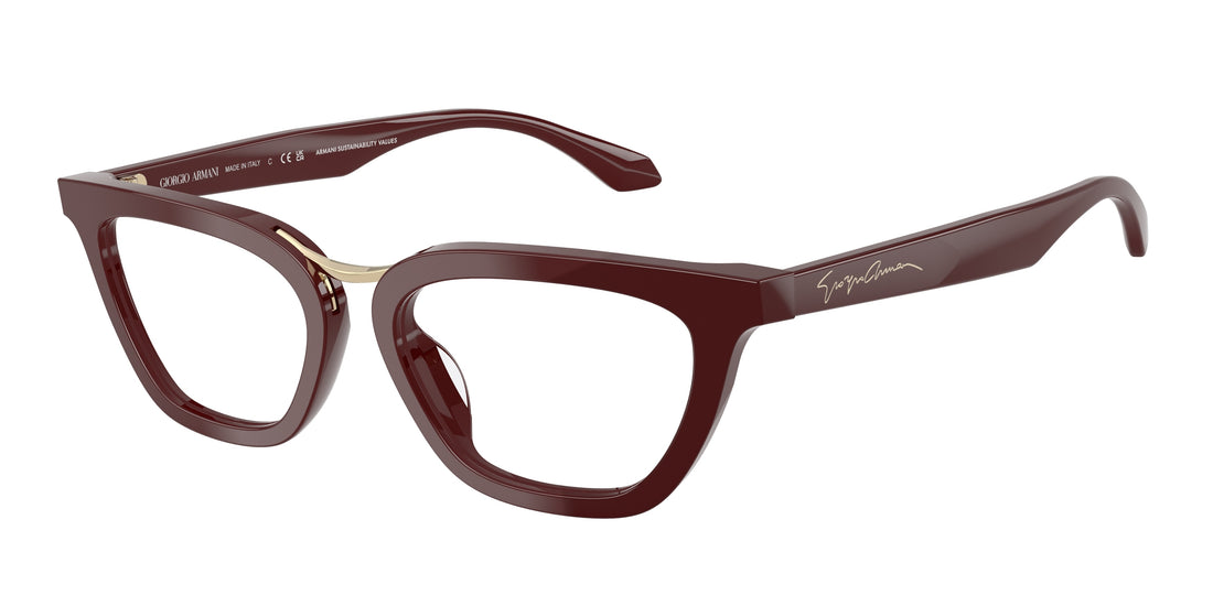 Occhiali da vista giorgio armani ar7290u 6397 violeta butterfly femenino taglia 52mm - Vista principale