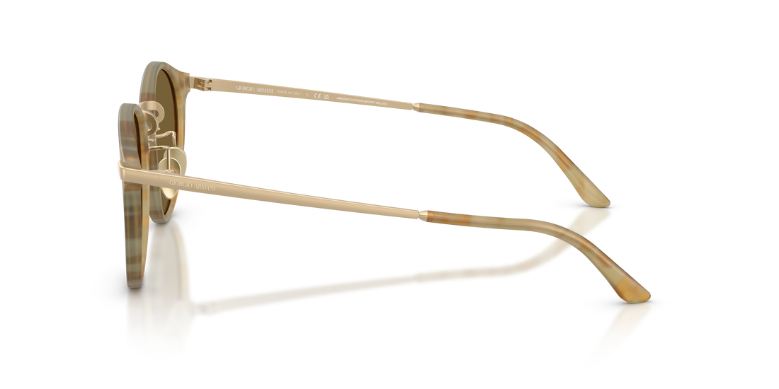 Gafas de sol giorgio armani ar8250 630073 beige pantos masculino talla 51mm - Vista de detalle