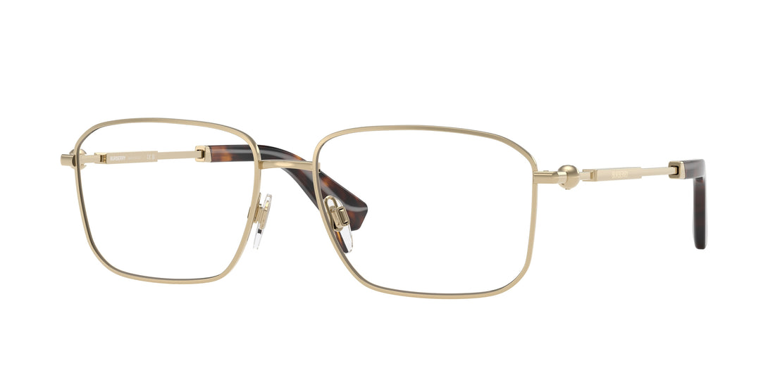 Brillen burberry be1389 1109 oro rectangular masculino größe 56mm - Hauptansicht