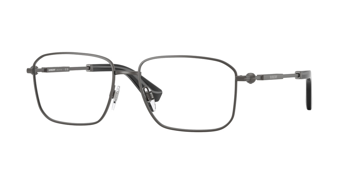 Brillen burberry be1389 1316 gris rectangular masculino größe 56mm - Hauptansicht