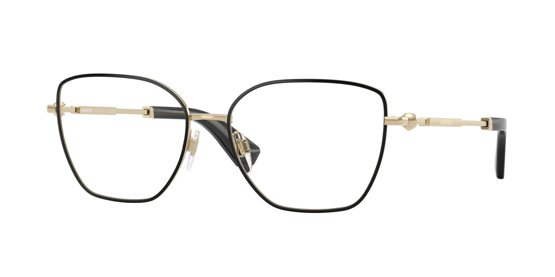 Brillen burberry be1390 1326 negro cat eye femenino größe 54mm - Hauptansicht
