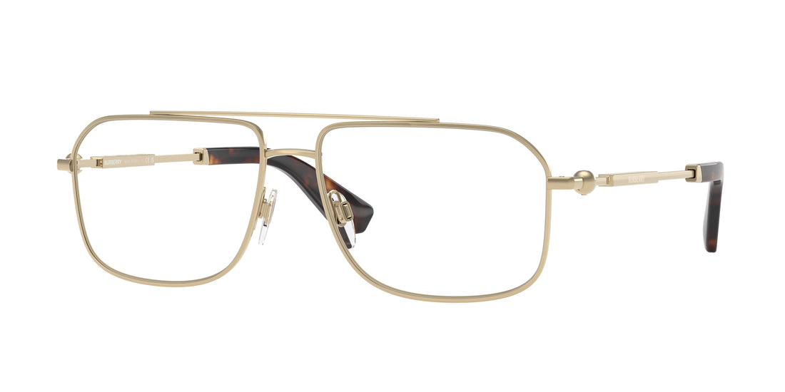 Brillen burberry be1391 1109 oro rectangular masculino größe 58mm - Hauptansicht