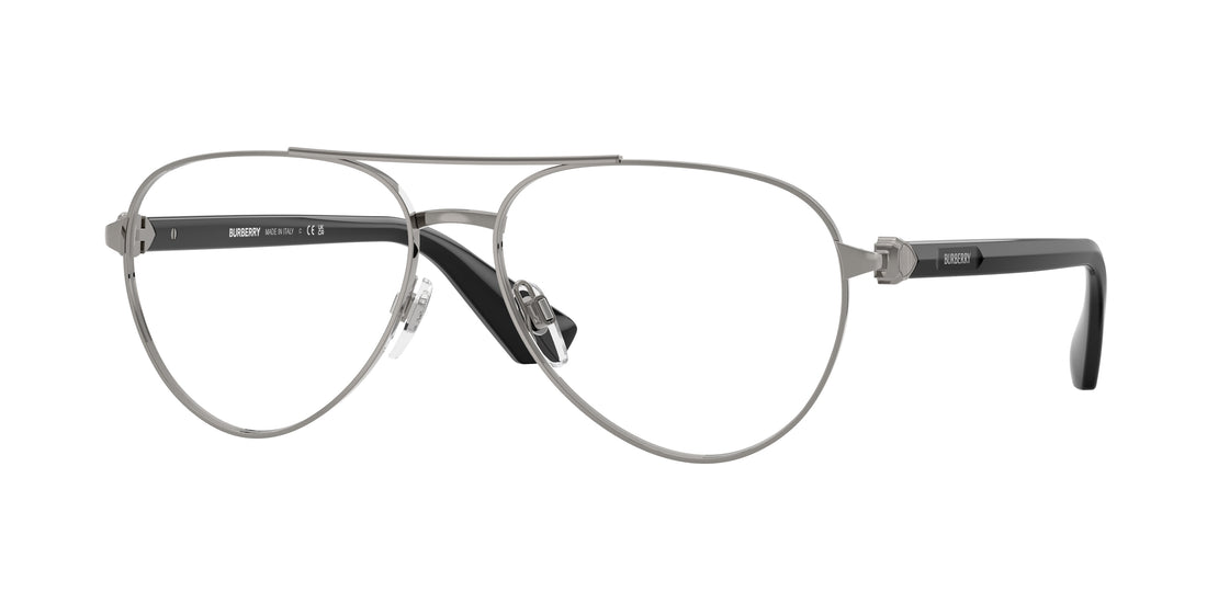 Brillen burberry be1397 1003 gris pilot masculino größe 57mm - Hauptansicht