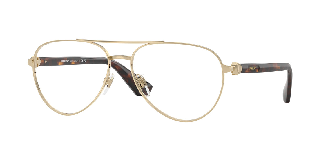 Brillen burberry be1397 1109 dorado pilot masculino größe 55mm - Hauptansicht