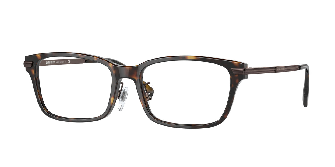 Óculos graduados burberry be2362d 3002 marron rectangular masculino tamanho 55mm - Vista principal