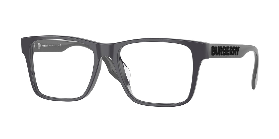 Brillen burberry be2393d 4185 gris rectangular masculino größe 55mm - Hauptansicht