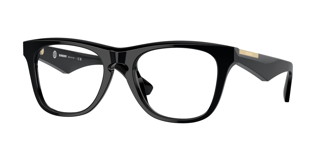 Óculos graduados burberry be2409 3001 negro square masculino tamanho 53mm - Vista principal