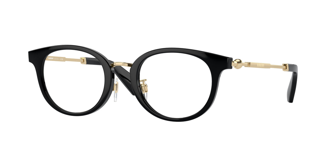 Óculos graduados burberry be2413d 3001 negro pantos femenino tamanho 48mm - Vista principal