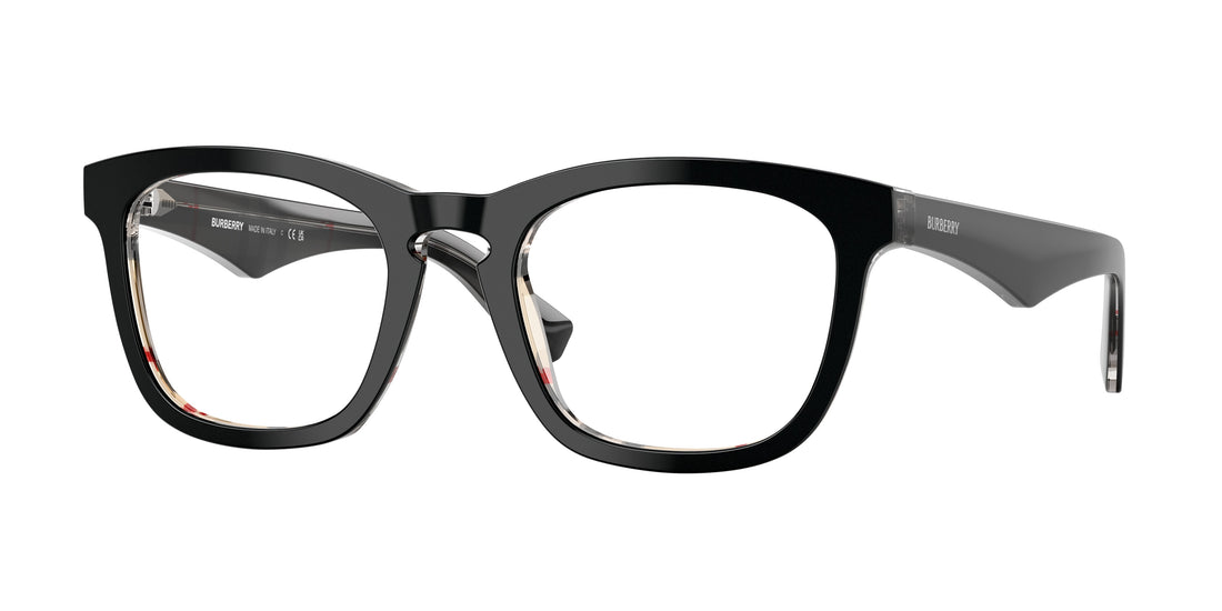 Brillen burberry be2417 4121 negro square masculino größe 53mm - Hauptansicht