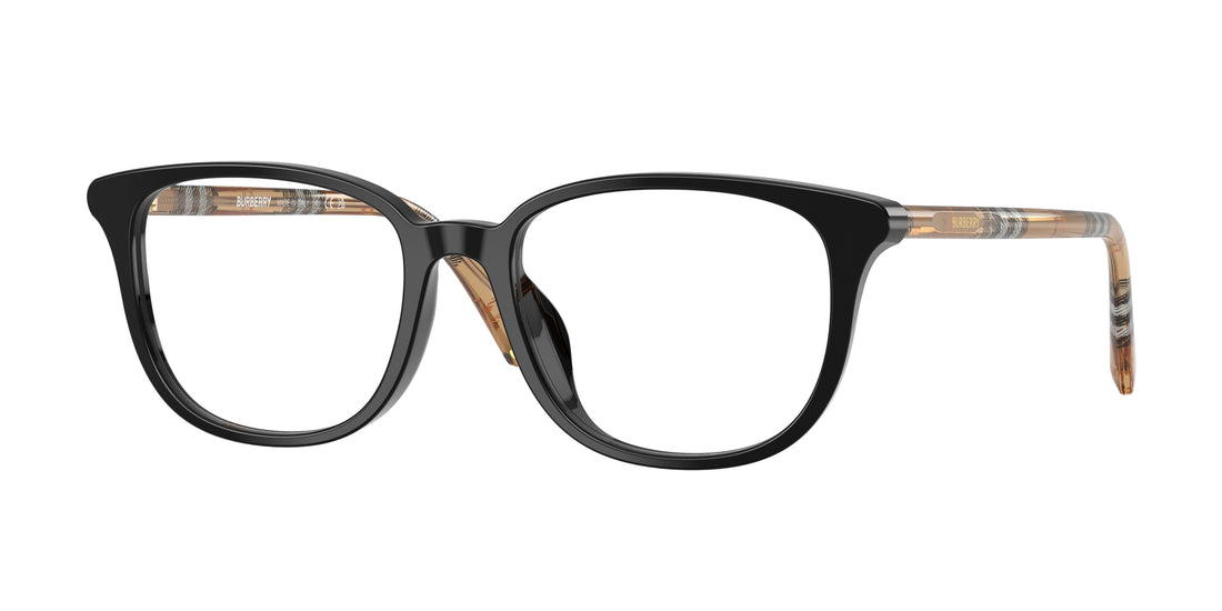 Brillen burberry be2434d 4161 negro square femenino größe 53mm - Hauptansicht