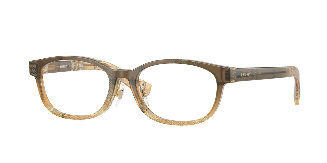 Brillen burberry be2447d 4201 marron oval femenino größe 51mm - Hauptansicht