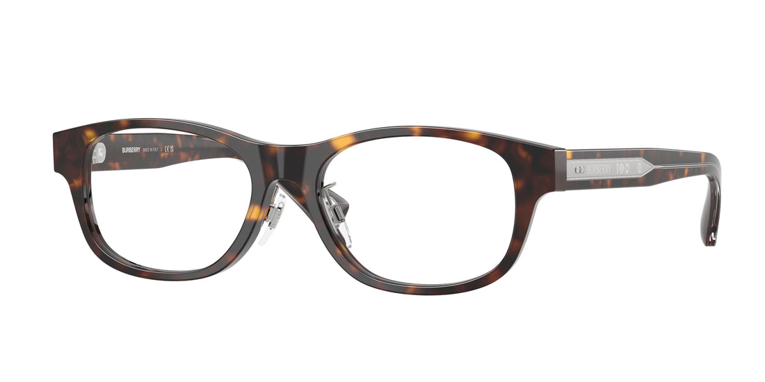 Brillen burberry be2449d 4205 marron rectangular masculino größe 53mm - Hauptansicht