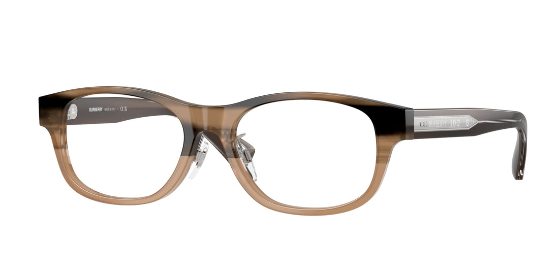 Brillen burberry be2449d 4207 beige rectangular masculino größe 53mm - Hauptansicht