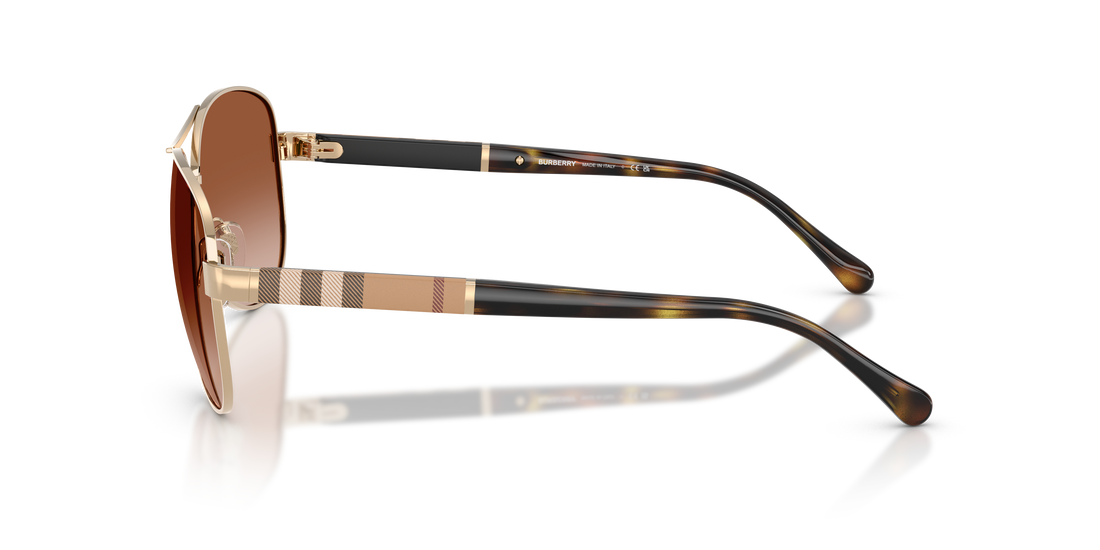 Sonnenbrillen burberry be3080 114513 femenino größe 59mm - Detailansicht