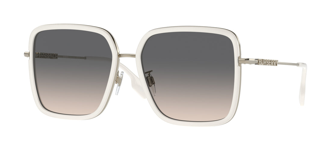 Solglasögon burberry be3145d dionne 1109g9 blanco square femenino storlek 58mm - Huvudvy