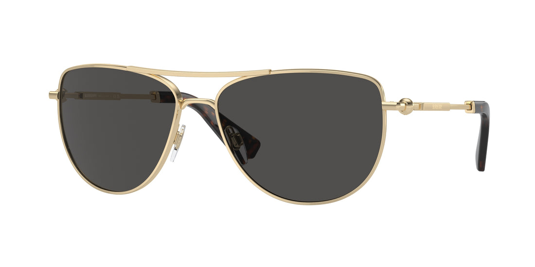 Solglasögon burberry be3149 110987 dorado pilot femenino storlek 60mm - Huvudvy