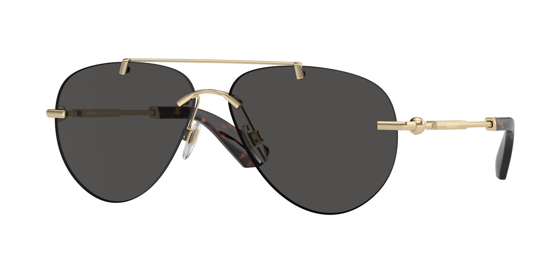 Solglasögon burberry be3151 110987 dorado pilot femenino storlek 60mm - Huvudvy