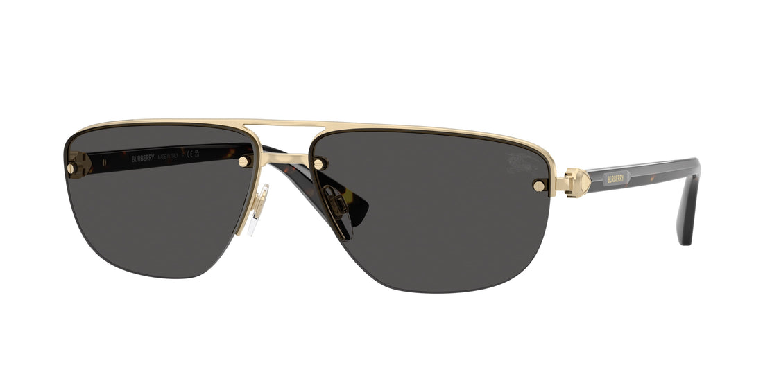 Solglasögon burberry be3164 110987 oro irregular masculino storlek 62mm - Huvudvy