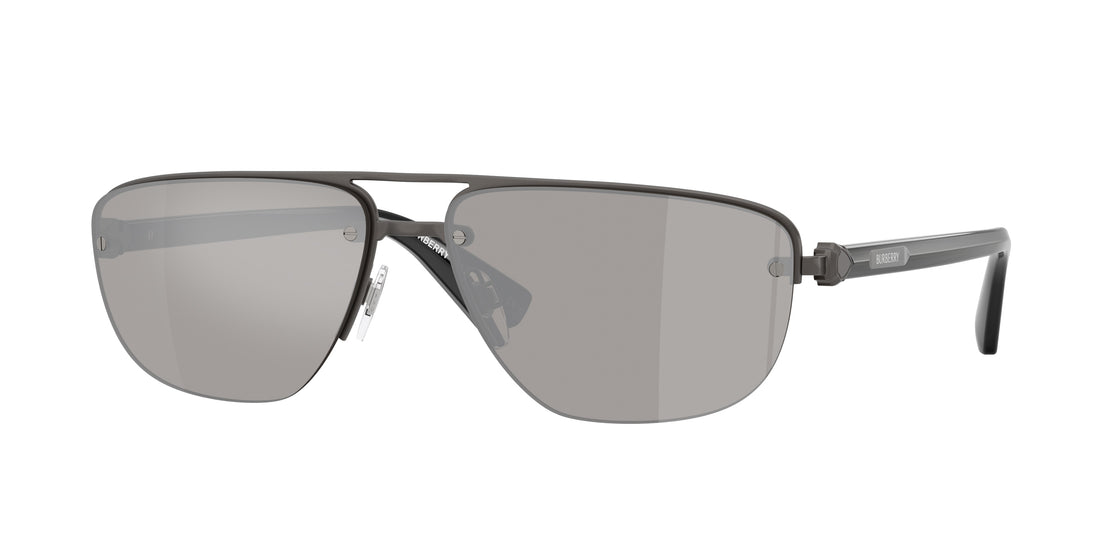 Solglasögon burberry be3164 13166g gris irregular masculino storlek 62mm - Huvudvy
