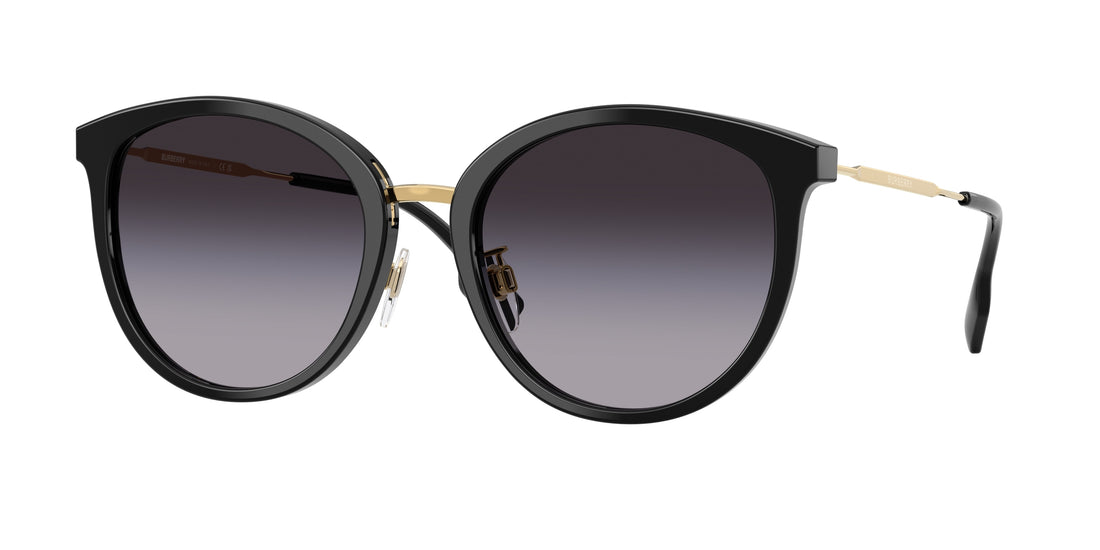 Solglasögon burberry be4289d 30018g negro round femenino storlek 56mm - Huvudvy