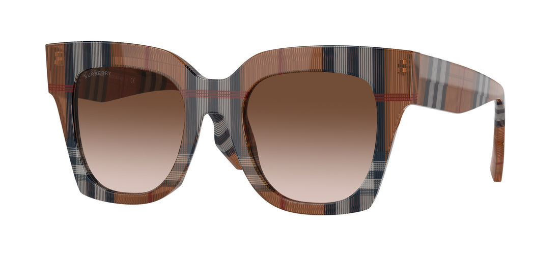 Solglasögon burberry be4364 kitty 396713 femenino storlek 49mm - Huvudvy