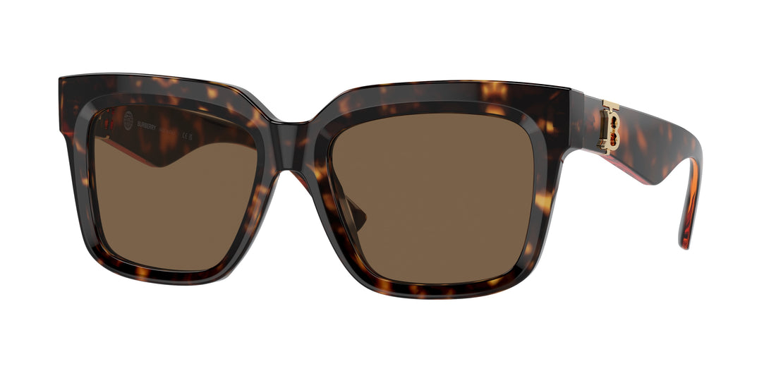 Solglasögon burberry be4419 300273 marron square femenino storlek 54mm - Huvudvy
