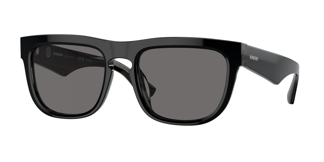 Solglasögon burberry be4431u 412181 negro square masculino storlek 56mm - Huvudvy