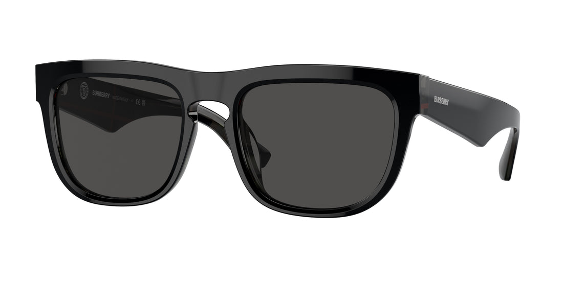 Solglasögon burberry be4431u 412187 negro square masculino storlek 56mm - Huvudvy