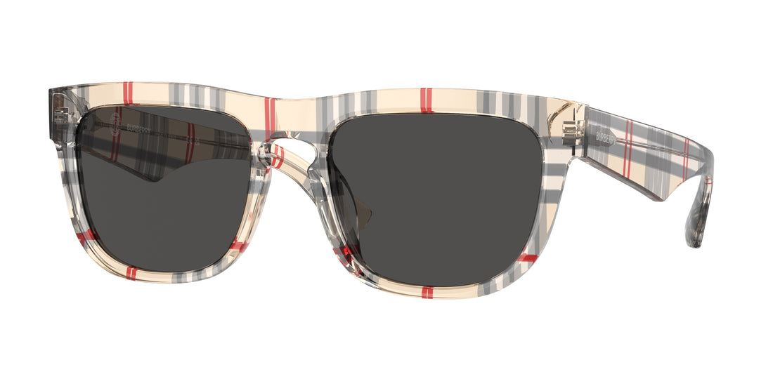 Solglasögon burberry be4431u 412287 marron square masculino storlek 56mm - Huvudvy