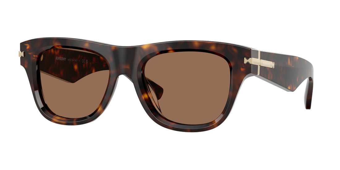 Solglasögon burberry be4438u 300273 marron square masculino storlek 53mm - Huvudvy