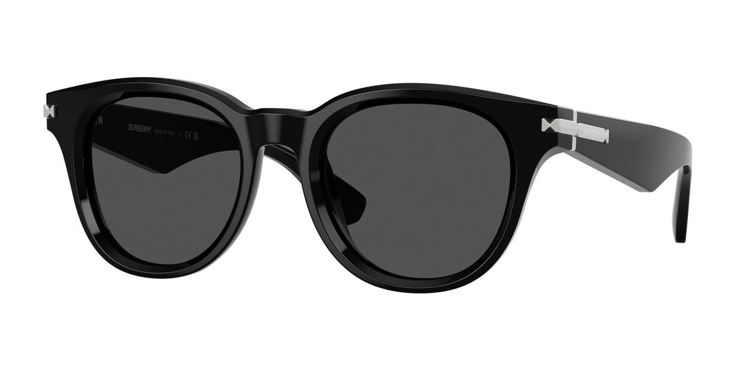 Solglasögon burberry be4439 300187 negro round masculino storlek 51mm - Huvudvy