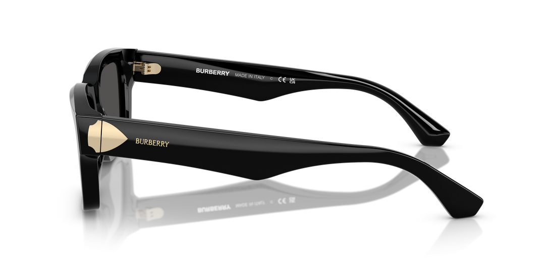 Solglasögon burberry be4443 300187 negro rectangular femenino storlek 55mm - Detaljvy