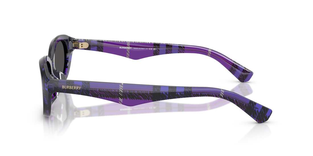 Solglasögon burberry be4447d 411387 violeta oval femenino storlek 55mm - Detaljvy