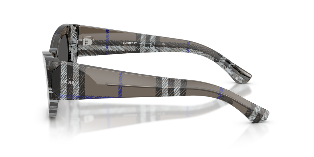 Sonnenbrillen burberry be4450u 414787 gris cat eye femenino größe 54mm - Detailansicht