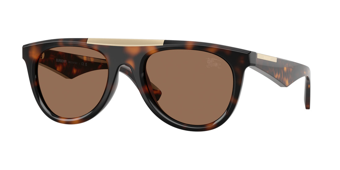 Solglasögon burberry be4452u 300273 marron pilot masculino storlek 53mm - Huvudvy