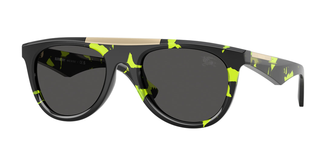 Solglasögon burberry be4452u 412487 verde pilot masculino storlek 53mm - Huvudvy