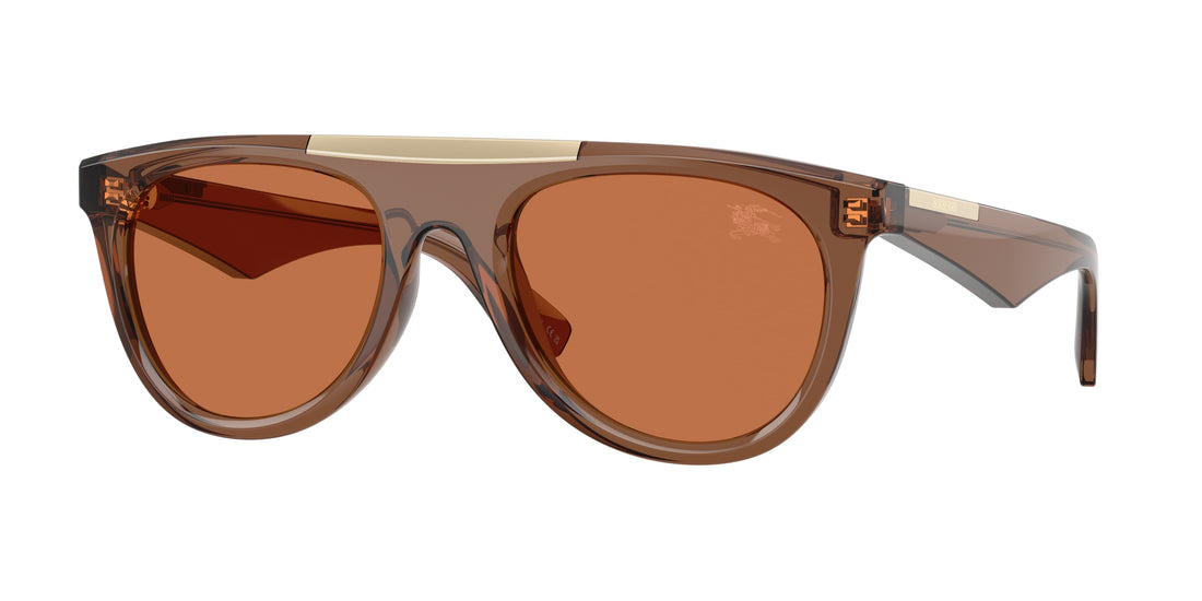 Solglasögon burberry be4452u 417373 marron pilot masculino storlek 53mm - Huvudvy