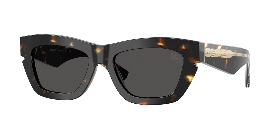 Solglasögon burberry be4454 410687 havana cat eye femenino storlek 52mm - Huvudvy