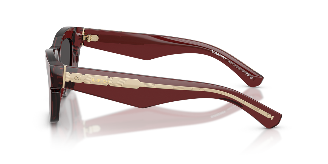 Solglasögon burberry be4454 412887 rojo cat eye femenino storlek 52mm - Detaljvy