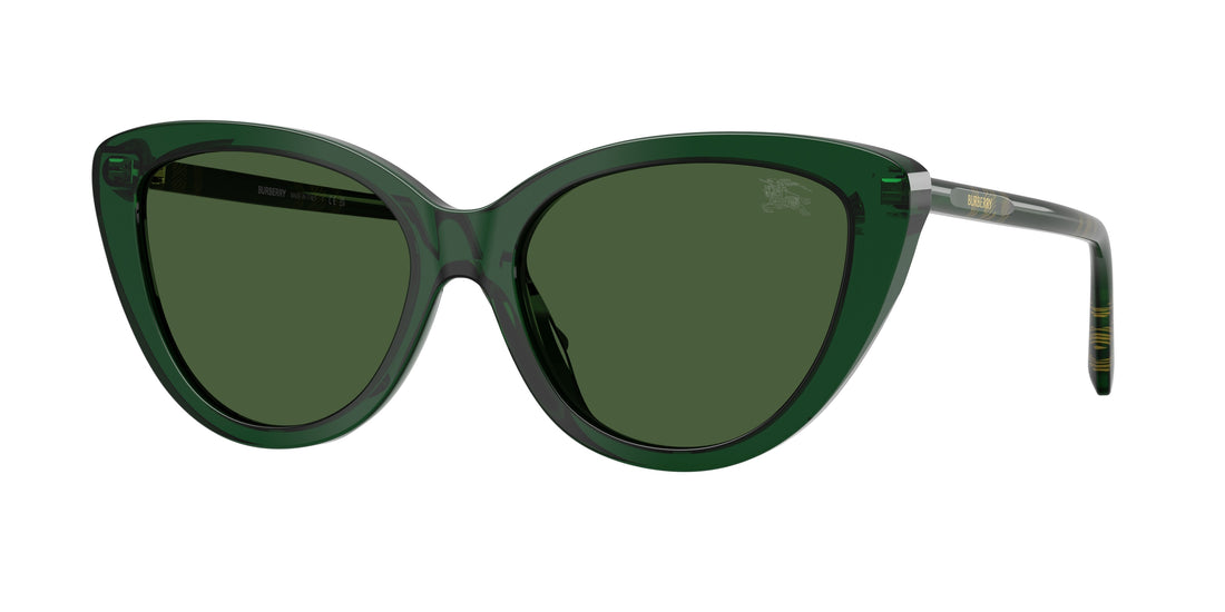 Solglasögon burberry be4457 416271 verde cat eye femenino storlek 55mm - Huvudvy